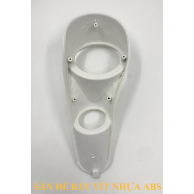 Đế độ loa 3 way cột chữ A gắn loa mid 10cm, treble 6cm chất liệu nhựa ABS trắng giá đỡ loa cột A tweter