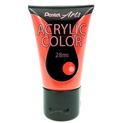 Tuýp Màu Acrylic Pentel WA2-T10 - Vermillion