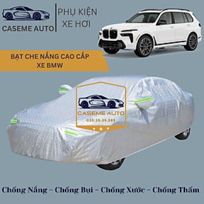 [BMW] Bạt phủ xe ô tô tráng nhôm cao cấp dành cho các xe hãng BMW , 3 lớp chống nóng, chống thấm, chống bụi - Hàng Chính Hãng