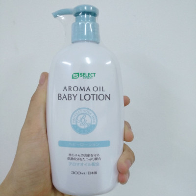 SỮA DƯỠNG THỂ TINH DẦU THƠM THIÊN NHIÊN CHO BÉ S SELECT