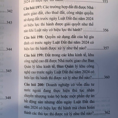 200 câu hỏi và trả lời về Luật Đất đai năm 2024