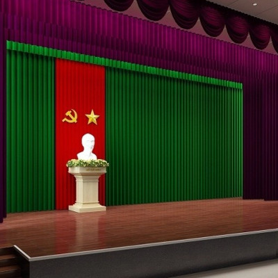 Ngôi sao mica vàng NSM40 40cm 2mm hút nổi