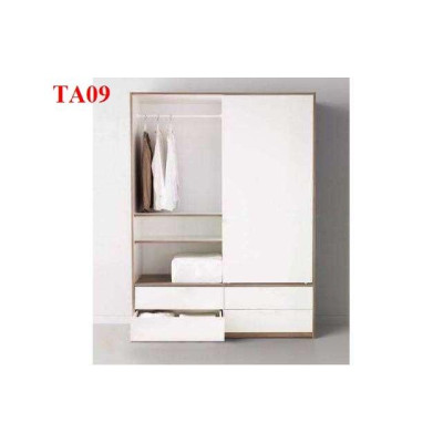 Tủ quần áo thiết kệ hiện đại - Tủ quần áo gỗ MDF TA09