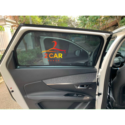 Rèm Che Nắng  Mazda CX5 2014-2017 loại 2 Rèm Chắn Nắng Nam Châm Cho Xe ô tô, Bộ 4 Tấm, có nam châm