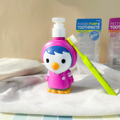 Kem đánh răng Petty nuốt được cho bé từ 3 tuổi 298gr - Hương trái cây tổng hợp