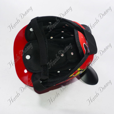 Nón tập đi cho bé mũ bảo hiểm đẹp bằng mút in họa tiết đẹp dành cho bé trai và gái có độ tuổi từ