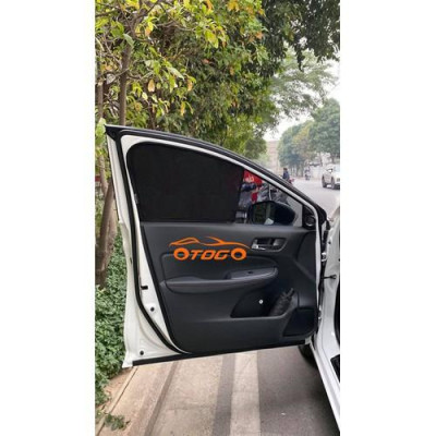 Chắn nắng cửa dành cho xe HONDA CITY 2021-2020, bộ rèm chắn nắng vải lưới gắn nam châm hút