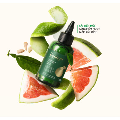 Combo Nước dưỡng tóc bưởi pomelo Cocoon 140ml + Serum Sa-chi phục hồi tóc COCOON 70ml