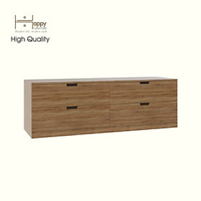 [Happy Home Furniture] SCANDINA, Tủ đựng đồ 4 ngăn kéo, 160cm x 47cm x 53cm ( DxRxC), THK_103