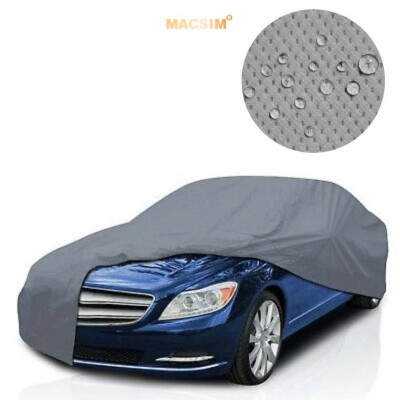 Bạt phủ ô tô chất liệu vải không dệt 3 lớp thương hiệu MACSIM cho xe Nissan Kicks màu ghi bạt phủ trong nhà và ngoài trời