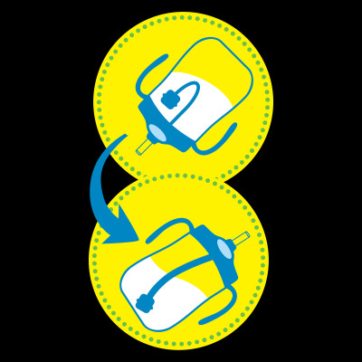 [ TC91011 ] Ca uống nước ống hút 360 độ - Dr.Brown