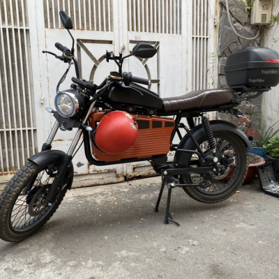 Thùng xe Datbike Weaver 200, thùng Givi B270N và baga theo xe