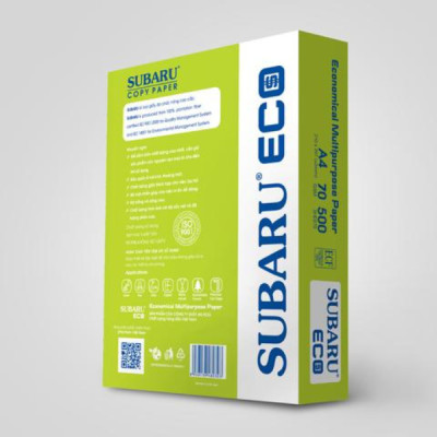 Giấy Eco Subaru Plus A4 70gsm