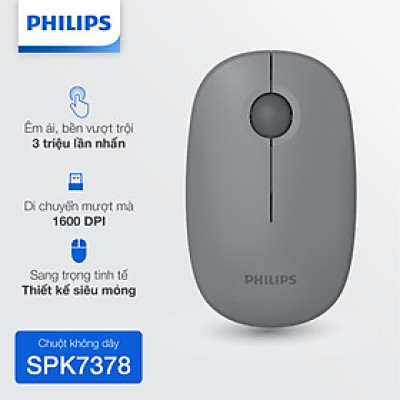 Chuột không dây Philips SPK7378 - Hàng chính hãng