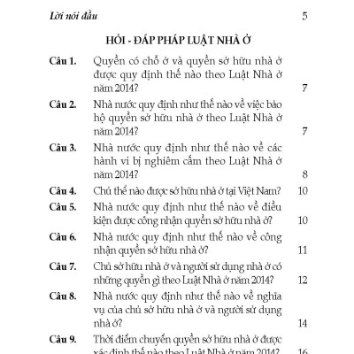 Tư Vấn, Phổ Biến Và Áp Dụng Pháp Luật Nhà Ở