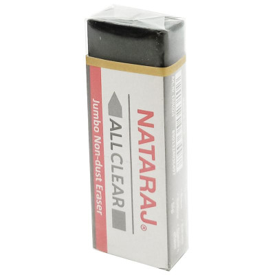 Gôm Đen Non-Dust Jumbo Eraser - Nataraj