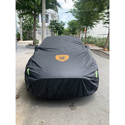 Bạt phủ ô tô Toyota Custin chất liệu Polyester - màu đen cao cấp MACSIM màu đen - sử dụng trong nhà và ngoài trời