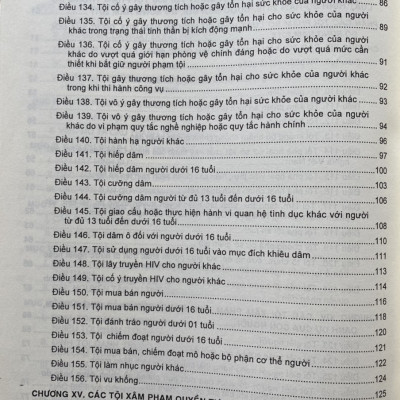 Phương Pháp Định Tội Danh Với 538 Tội Phạm Trong Bộ Luật Hình Sự Năm 2015 Sửa Đổi Đổ Sung Năm 2017