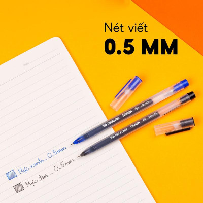 Bút Gel Flexgel 0.5 mm - Thiên Long Gel-042 - Mực Xanh