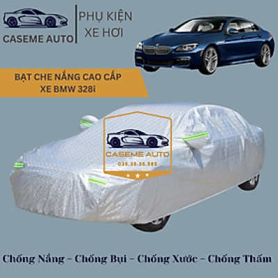[BMW 328i] Bạt phủ xe ô tô tráng nhôm cao cấp dành cho xe BMW 328i , 3 lớp chống nóng, chống thấm, chống bụi - Hàng Chính Hãng