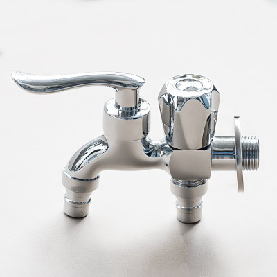 Vòi nước đa năng 2 đầu đồng mạ chorme cao cấp mẫu mới 2024 (Hàng chính hãng)