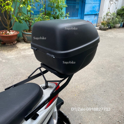 Thùng xe Vision 2012, thùng givi E26NX và baga Givi lắp cho Vison 2012