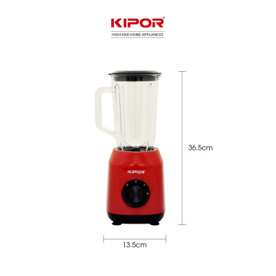 Máy xay sinh tố KIPOR KP-S306  - Lưỡi thép chống ăn mòn siêu bền - Tặng kèm 3 cối 0,2L, 0,5L, 1,5L - Tự ngắt chống quá tải - Hàng chính hãng
