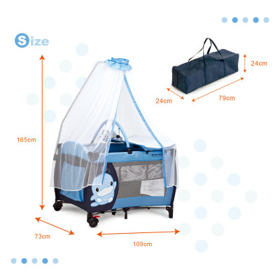 NÔI NGỦ DU LỊCH CHO BÉ KUKU - KU6034