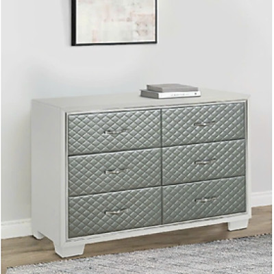 Tủ 6 ngăn kéo bọc nệm Juno Sofa KT Ngang 165 x Sâu 46 x Cao 100cm