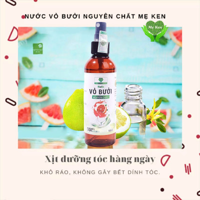Tinh dầu nước xịt bưởi nguyên chất MẸ KEN 100ml - loại nước xịt bưởi dưỡng tóc