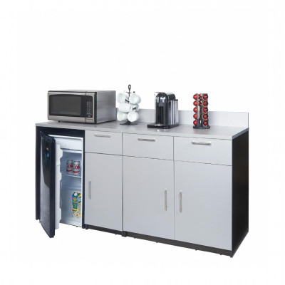 Tủ nhà bếp gia đình bằng gỗ MDF kết cấu chắc chắn SMLIFE Kristen