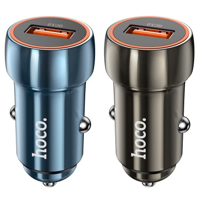 [Quà tặng không bán]Tẩu sạc nhanh hoco 20w trên ô tô Z46, 1 cổng USB PD20W QC3.0