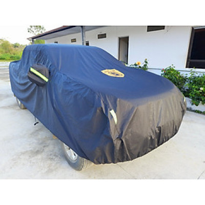 Bạt phủ xe bán tải Nissan Navara (chưa lắp nắp thùng cao ) -Nhãn hiệu Macsim sử dụng trong nhà và ngoài trời chất liệu Polyester- màu đen