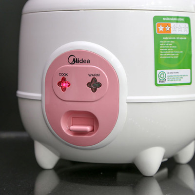 Nồi cơm điện Midea MR-CM06SB 0.6L - Hàng chính hãng - Bảo hành 12 tháng chính hãng