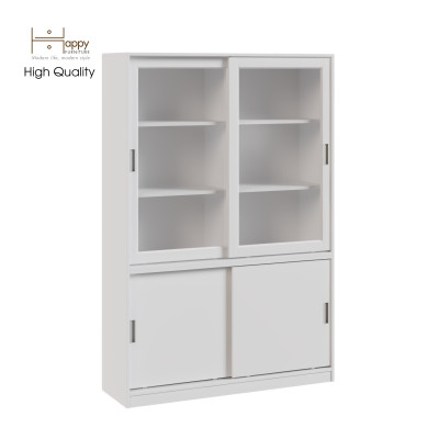 [Happy Home Furniture] LUCA, Tủ lưu trữ 4 cánh lùa, 120cm x 40cm x 180cm ( DxRxC), TCL_010