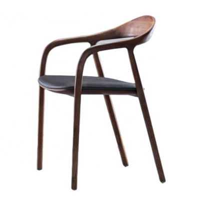 Ghế ăn gỗ Neva Juno Sofa có tay ghế mặt nệm kích thước 54 x 58 x 78cm