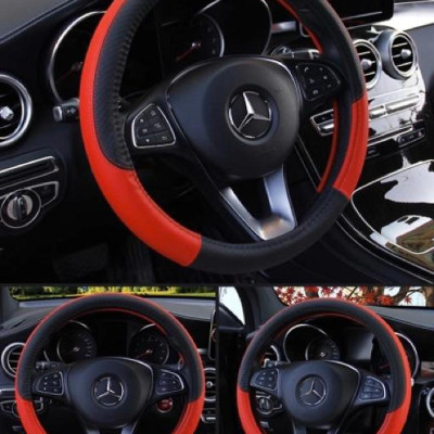 Bọc da vô lăng ô tô thể thao loại tốt bám tay thiết kế đẹp mắt phù hợp các loại xe phổ thông