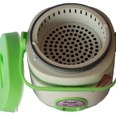 Nồi Cơm Điện Cặp Lồng Mini Thân Nhựa Aidi MR-SM 88N (0,6 lít) - Màu Ngẫu Nhiên - Chính Hãng