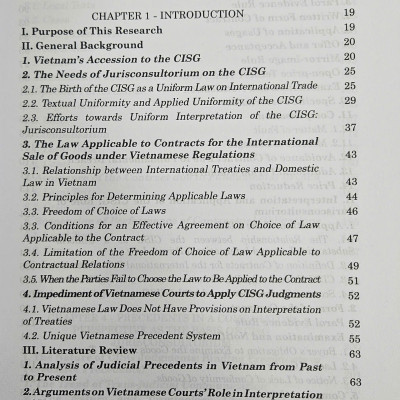 Applicability of jurisconsultorium on the CISG in the Vietnamese judiciary