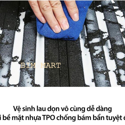 Lót cốp dành cho xe Kia Soluto 2019 - 2021 không mùi, chất liệu TPO cao cấp