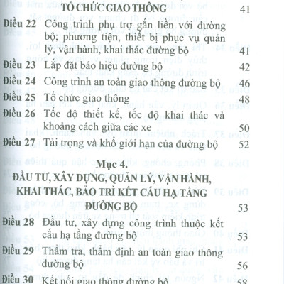 Luật Đường Bộ Năm 2024