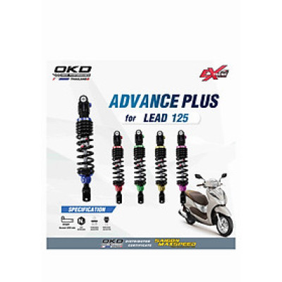 Phuộc Sau OKD Advance Plus Honda Lead 125 (chính hãng)