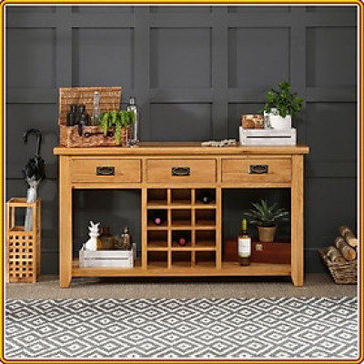 Kệ Rựu 3 Ngăn Kéo Tundo 120 x 40 x 80 cm