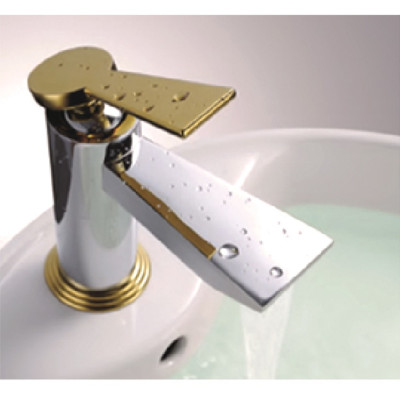 Vòi lavabo nóng lạnh đồng mạ crom niken Juno sofa Teady VCT- 218A