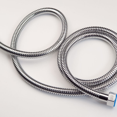 Bộ dây tay sen vuông 3 chế độ chảy chất liệu ABS mạ Chrome Eurolife EL-201SH (Trắng bạc)