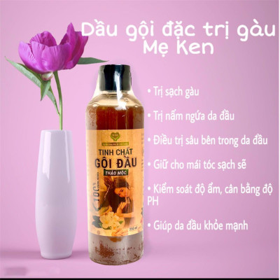 Combo Dầu Gội Thảo Mộc MẸ KEN 250ml & Tinh Dầu Bưởi Nguyên Chất MẸ KEN 100ml kích thích mọc tóc, ngăn ngừa gãy rụng, giảm nấm ngứa - Tặng kèm 1 khăn tắm