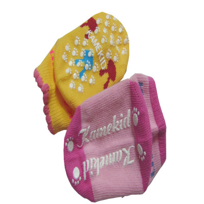 Combo 3 Đôi Vớ Chống Trượt Kamekid Cho Bé Gái Từ 3 tháng đến 2 Tuổi 