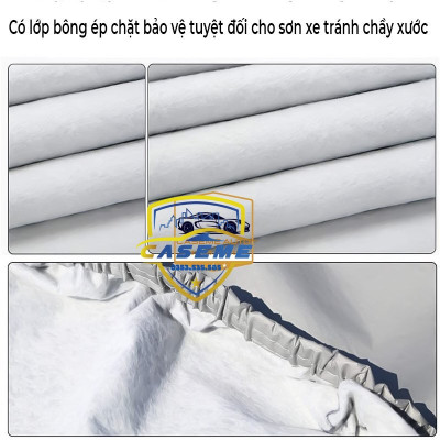 [HYUNDAI] Bạt Phủ Xe Ô Tô 3 Lớp Tráng Nhôm Cao Cấp – Chống Nóng, Chống Thấm, Chống Bụi | Hàng Chính Hãng