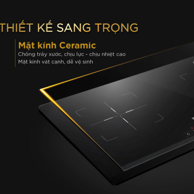 [Độc quyền online] Bếp Từ Đôi BlueStone ICB-6819 4000W - Miễn phí lắp đặt, cắt đá HCM, HN, Đồng Nai, Bình Dương - Bảo hành 2 năm