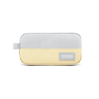 Bóp viết nhiều ngăn NATOLI, hộp bút cute chống nước đựng bút đa năng BST Simple Duo Pen Case T23